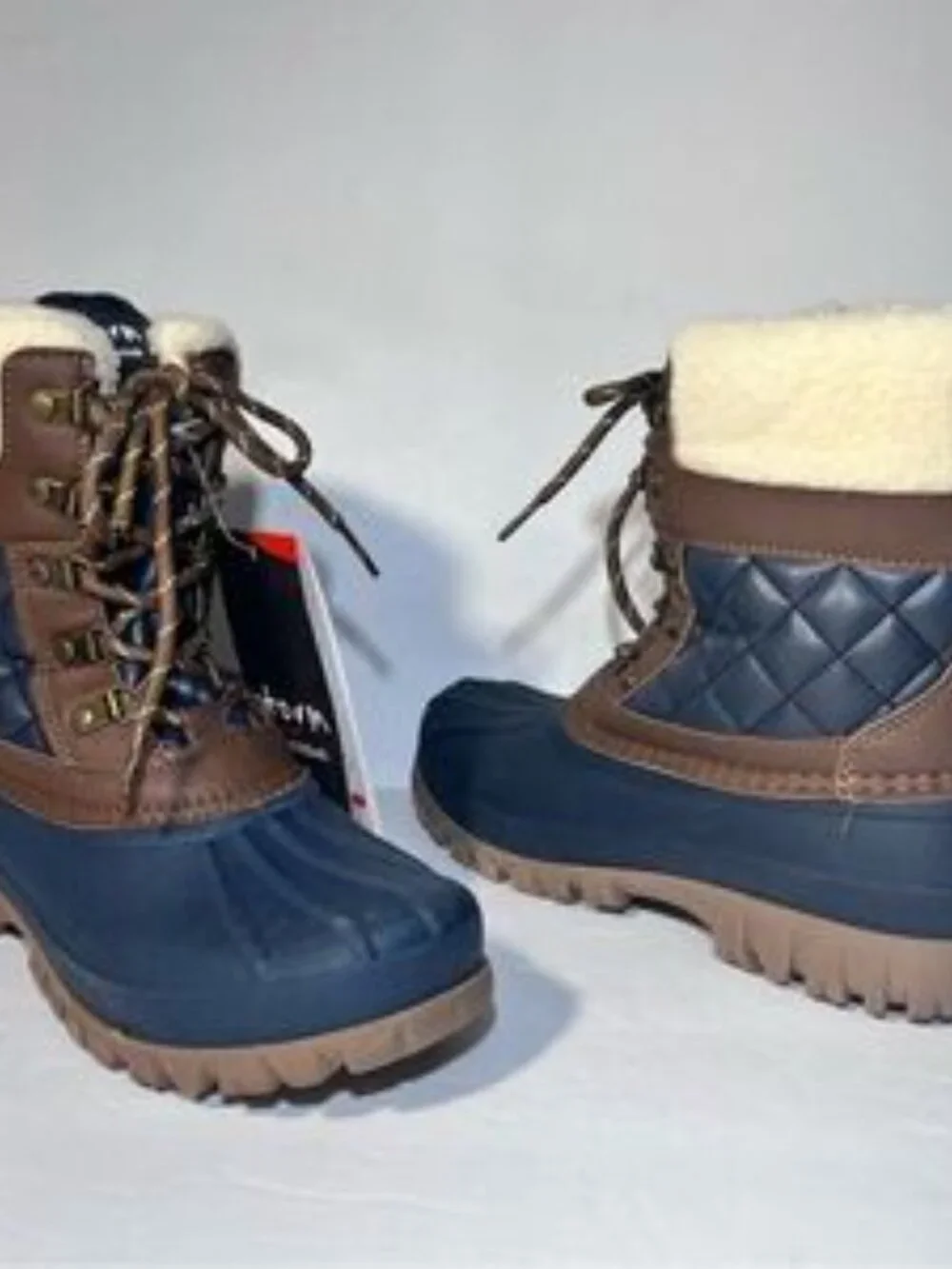 Cougar Waterproof Lace-Up Winter Boots